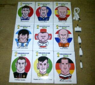 mareuliShop's tweet image. Power Bank Slim Bola (karikator pemain bola) 6000mah@130rb || Pin:28c90cf9 || WA:087883630633