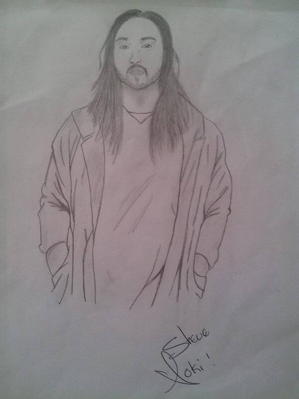 johnrodriguez05's tweet photo. Mi dibujo de @steveaoki .. #AokiForEver http://t.co/hk5cpFUnrZ