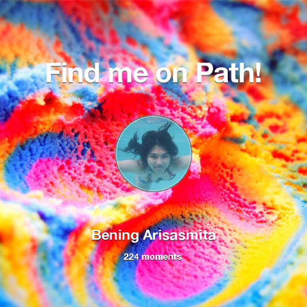 I've shared 224 memories with my friends on #Path - see them now at path.com! #thepersonalnetwork