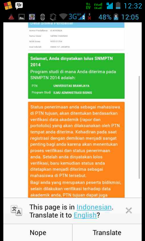 fadhilaharomain's tweet photo. Congratulation yah sayang,semangat terus dan sukses :*"@SfrChr: It's so unbelieveable! Alhamdulillah yaAllah!!!:') http://t.co/mqXsCtzz0W"