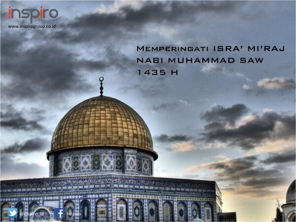 Memperingati Isra Mi'raj Nabi Muhammad SAW 1435 H