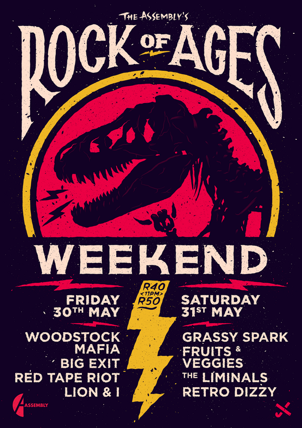 woodstock_mafia's tweet photo. #CapeTown we've been busy all over but this Fri we're here! Join us @Assembly_ct #RockOfAges http://t.co/giJuF9ixr9 http://t.co/T5TZM28H9d