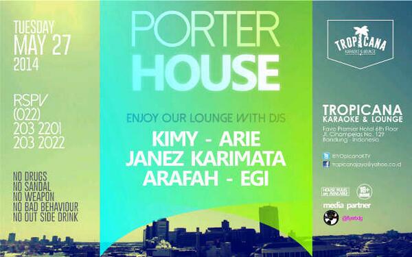 #TONIGHT Porter House <a href="/trOpicanaKTV/">tropicana lounge </a> @tropicana_GR