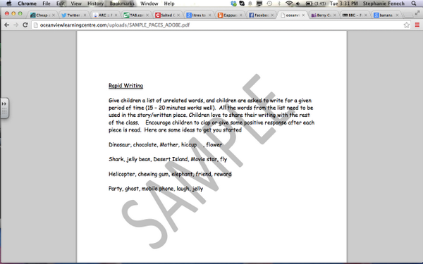 StephFenech's tweet photo. Awesome time filler! #ACU_edu452 #Literacy #Fun #Writing #Creative http://t.co/1sAPCNfwKI