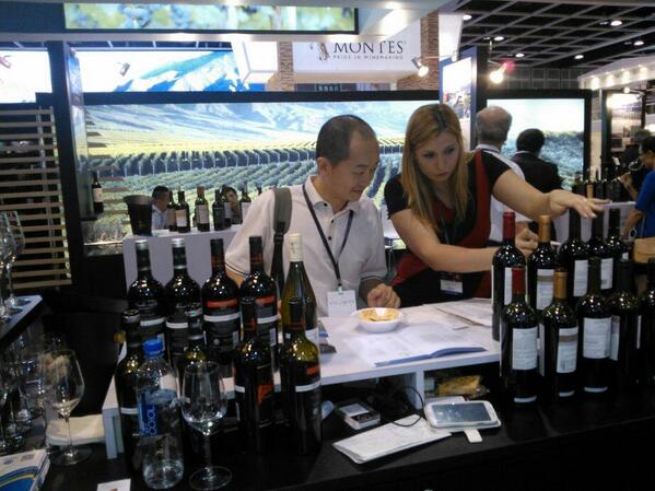 Fantastic 1sy day ay the VINEXPO ASIA in Hong Kong.  See you tomorrow!