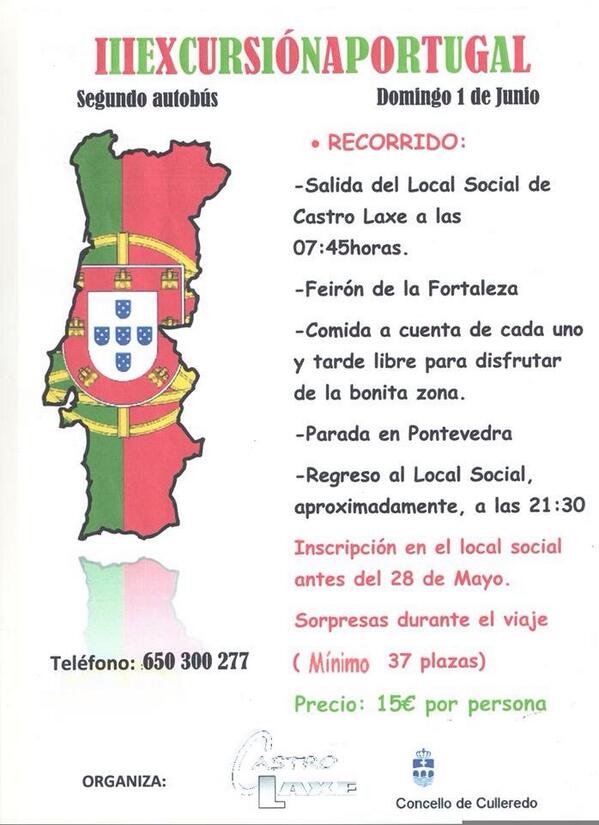 CastroLaxe's tweet photo. Ainda quedan prazas... Animadevos! http://t.co/vXM1F4fsxr