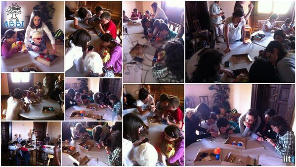 abbiproject's tweet photo. Pic from the workshop on sounds and materials organized last week in Genova. http://t.co/gQYO9wHfgN