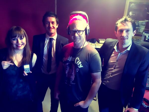 ThisisiRadio's tweet image. Thanks to  @LUX_Ireland for coming on air to talk to @stevencooperdj and @OonaghOC this morning! We love the pic!!