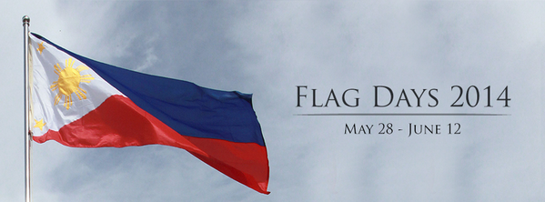 DepEd_PH's tweet photo. Display your nat'l flag w/ pride from May 28 to June 12. Learn more abt the Flag Days: http://t.co/ARZcvdRg8q http://t.co/QQpy6c1lkr @govph