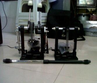 Welcome our new double pedal. Monggo dicoba. Hehe.