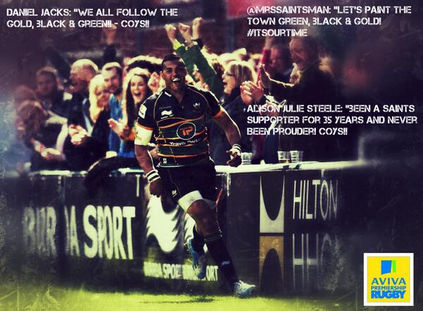 premrugby's tweet photo. 4 Days to go! @saintsrugby #AvivaPrem http://t.co/EZ3JLLLSvN