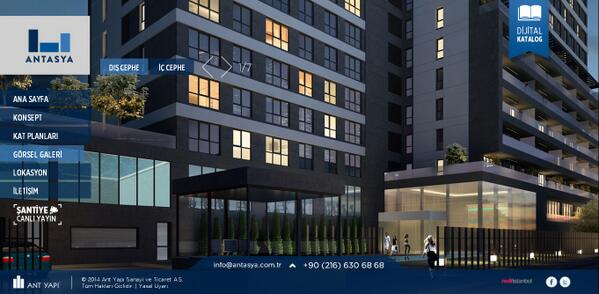 Satışları devam eden Antasya Residence projesinin yenilenen web sitesine göz attınız mı? antasya.com.tr