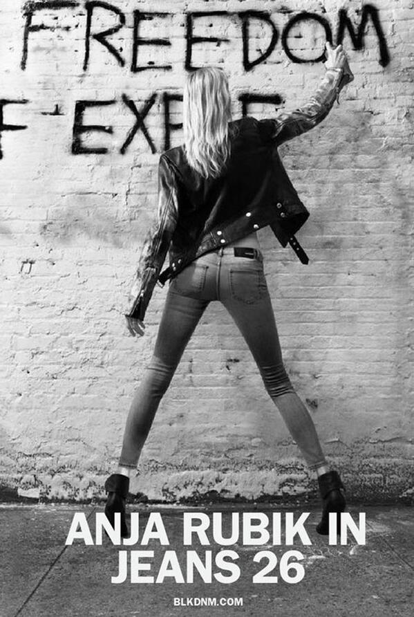 [VOGUE NEWS] Una campaña, 'Wild'. Y un cuerpo, el de @AnjaRubikBlog Así es lo nuevo de <a href="/BLKDNM/">BLK DNM</a> bit.ly/1khDTQX