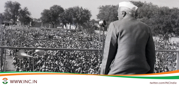 INCIndia's tweet photo. Jawaharlal Nehru: His story is not simply history by @ShashiTharoor 
Read:http://t.co/gxhi7IP009
#PanditNehru http://t.co/RdjFjo2DPC