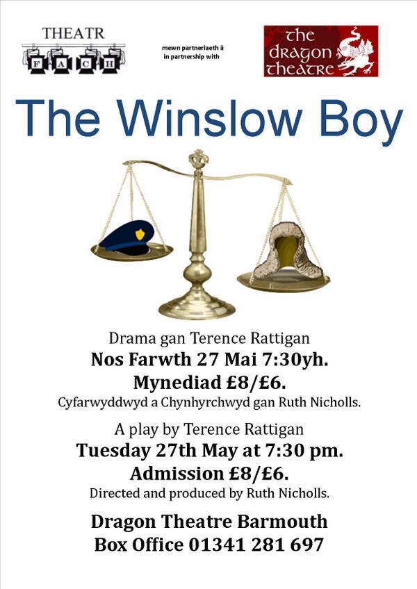 7.30pm TONIGHT <a href="/DragonBarmouth/">Dragon Theatre</a> - THE WINSLOW BOY