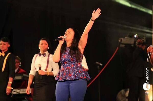 HarmonyHouseSA's tweet photo. @mahaliabuchanan &amp; @HarmonyHouseSA  at the @1_voiceworship experience. We thank the LORD for using @andrejenny. http://t.co/L6CXxQaJSF