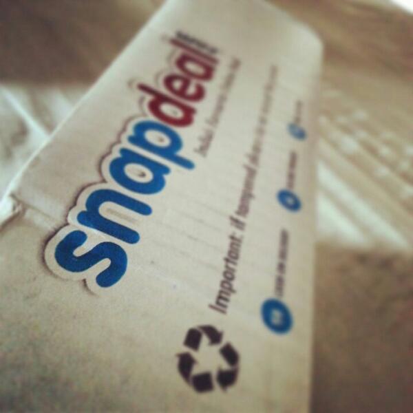 amedhpohad's tweet photo. @snapdeal....mmm.... Impressed!!! http://t.co/UyxYmEPm1s