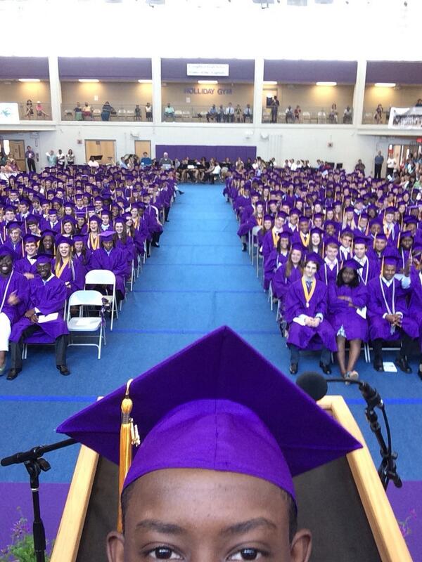 Muema (@mmmatheka) on Twitter photo <a href="/WCPSS/">Wake County Public School System</a> Broughton Highschool senior assembly. Six word story. "Wait let me take a selfie." Actually takes selfie. <a href="/WCPSS/">Wake County Public School System</a> Broughton Highschool senior assembly. Six word story. "Wait let me take a selfie." Actually takes selfie.