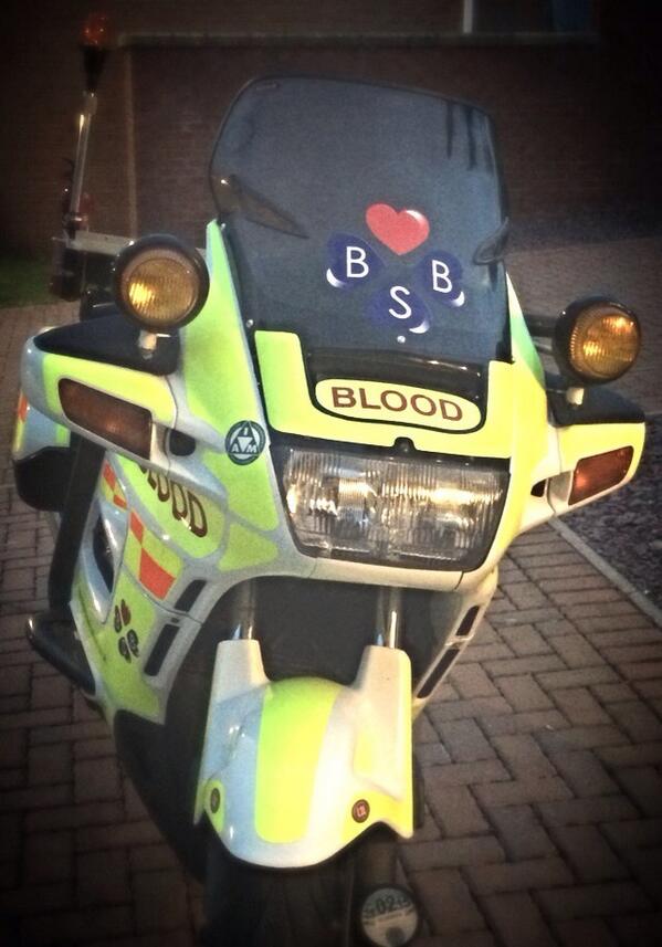 Can you help us help others #bloodbikesscotland