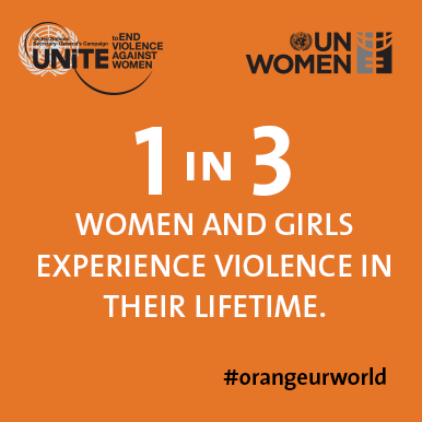 UNICEF's tweet photo. 1 in 3 women and girls experience violence in their lifetimes. #YesAllWomen @UN_Women #ENDviolence http://t.co/UF6iUQXlBj