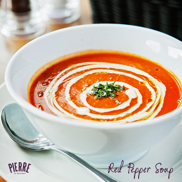 PierreCardiff's tweet photo. Our soupe aux tomates et poivrons is just the starter for tonight's Soirée Gastronomique. Will you be joining us? http://t.co/Gd1B8e2E9h