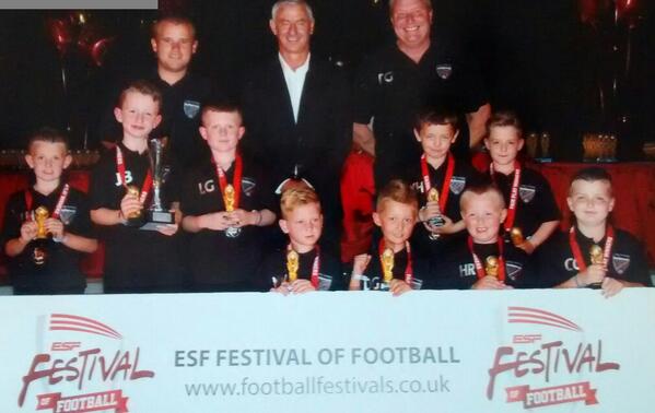 TheRakersJFC's tweet photo. Congrats to the Rakers U8's for their performances and winning the Fair Play trophy at the ESF Tournament http://t.co/s8jqhawccl