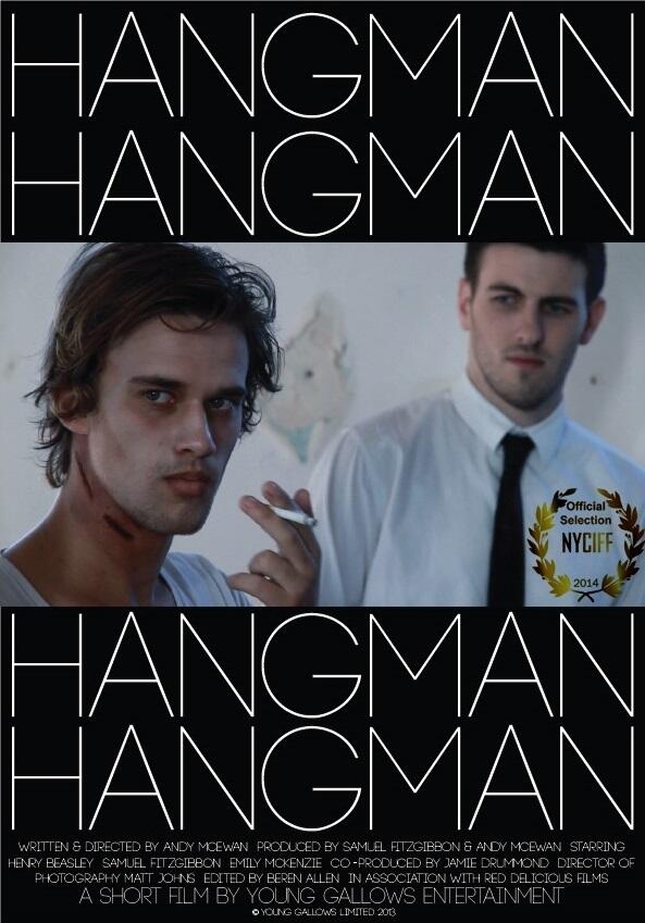 YoungGallows's tweet photo. @davidfarrier NZ Short "Hangman" playing in New York City International Film Festival! http://t.co/Wyy7SywPjF … http://t.co/K8zBM6RkaO