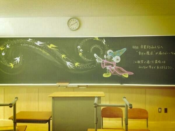 Post by 黒板アート on X: ミッキー