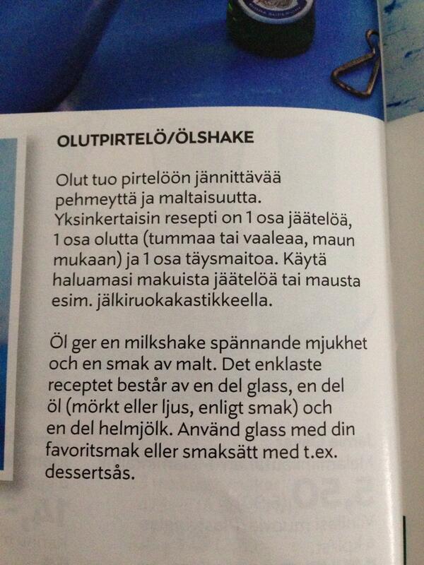 ELankinen's tweet photo. The fuck is this? #olutpirtelö #beershake #beermilkshake? http://t.co/S8y0Vv1F60