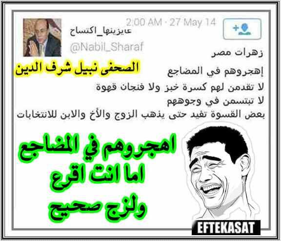 نبيل شرف الدين للسيدات ..اهجروهم فى المضاجع علشان الانتخابات