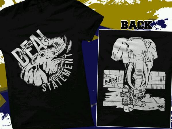 75rb. 50% hasil penjualan didonasikan utk Yayasan Raju (Organisasi Peduli Gajah). WA : 083870123225