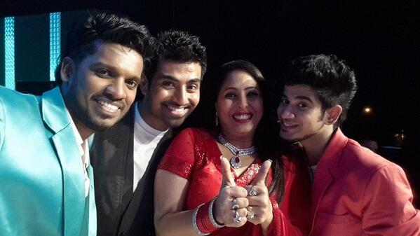 Our sweeet Maa <a href="/geetakapur/">GEETA KAPUR</a> ^_^ <a href="/rahulshettyRz/">rahul shetty</a> <a href="/CardozPaul/">paul marshal cardoz</a> May God Bless You Guys!!