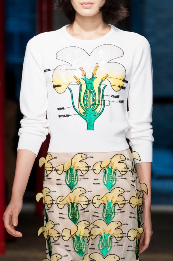 visual_luxe's tweet photo. Christopher Kane SS14  … http://t.co/NdRa8MCNx9 http://t.co/PfiTHNgA4j