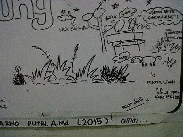 Sapa yak? Haha RT <a href="/AstriZhuggaz31/">Astri Sukarno Putri</a>: Siapa masih ingat...ini yang nggambar siapa... @ayy_moo <a href="/Maulida_Saktia/">MaulidaPrima</a>