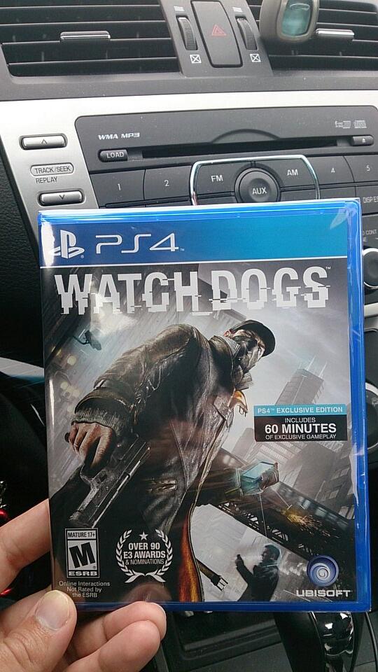 OriginalSlumdog's tweet photo. FINALLY!!!!!!!! \(^_^)/ #WatchDogs @Ubisoft @watchdogsgame http://t.co/vehqiL5pwN