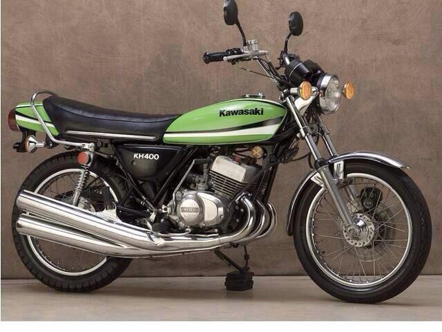 KAWASAKI カワサキ KH400 ケッチ 1978年 タンク 旧車style on X: 