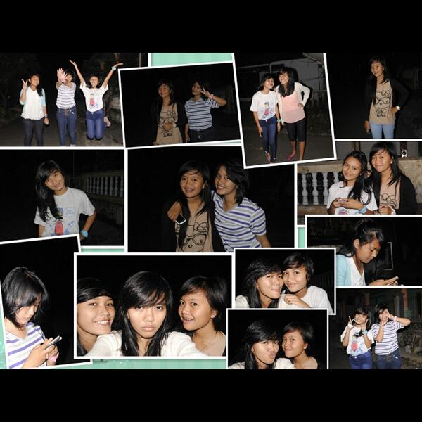 HervikaJasmitha's tweet photo. "@Alvi_oiv28: Night cabat @HanaOktriani @firaktrn @HervikaJasmitha @sartikahandaya {} http://t.co/GX1jVS6Jad"