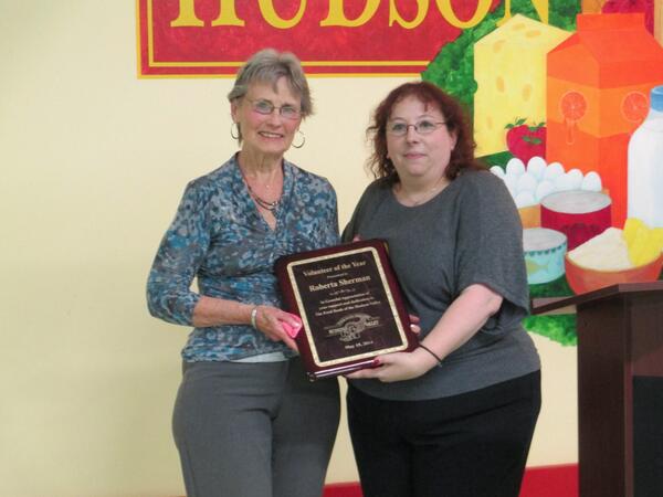 We love our #volunteers Roberta Sherman &amp; Tom Coons. Congratulations!