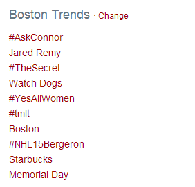 NHLBruins's tweet photo. Another day of #NHL15Bergeron trending thanks to all your tweets. Think you can keep it there all week long? http://t.co/KHETF08KCV