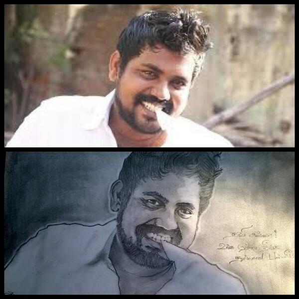 Muthalmurai naan ennai oviyamaaga parkiren nandri Udhayamoorthi