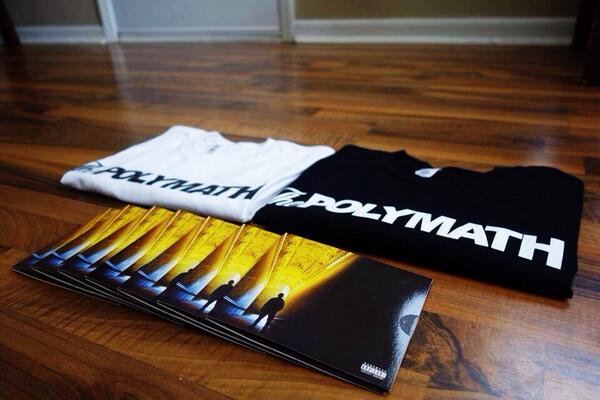 joviourx's tweet image. Physical copies + shirts will be available at tonight&apos;s show. Come get yours. 

#ThePolymath