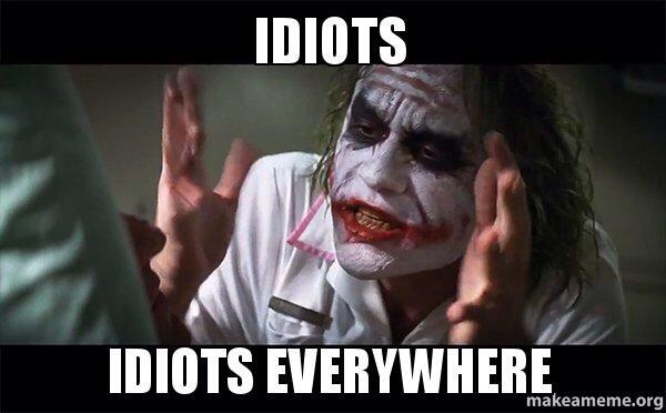 dominicmunnelly's tweet image. #30dayabschallenge yup they&apos;re everywhere!! Idiots