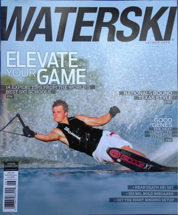 2014 Jr Masters Jump &amp; Overall champ, Dorien Llewellyn. Oh, &amp; our June cover boy! #masterswaterski @mastercraftboat
