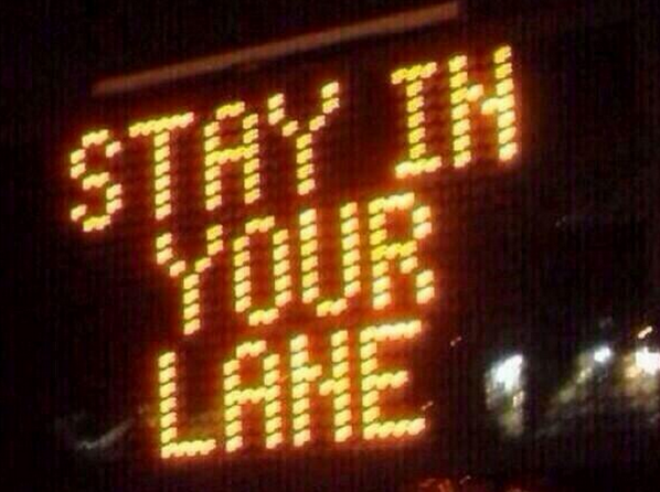 When someone tries to flirt with bae