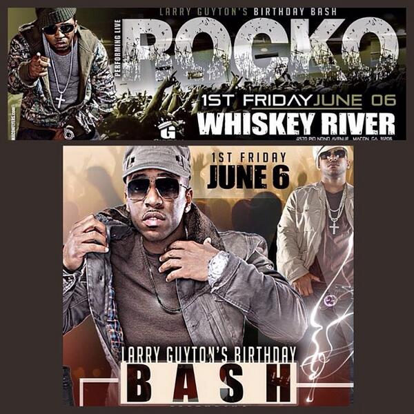 HotTeeBags's tweet photo. JUNE 6TH WHISKEY RIVER IS DA MOVE!!! @rocko2real LIVE at @guytonakaheff BIRTHDAY BASH!!! #WeBASH @skip2mylouie5 http://t.co/NF9la5O3gZ