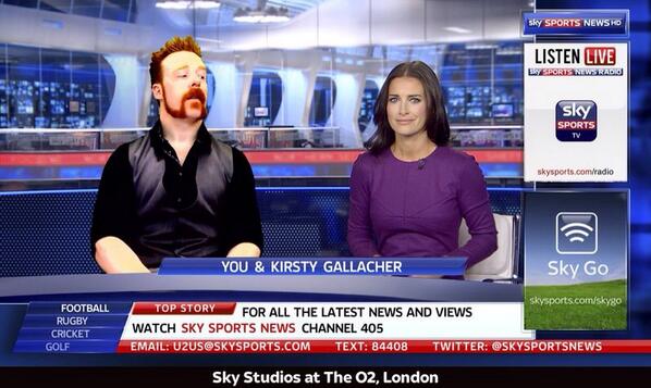 SFarrellyPro's tweet photo. So, this is what happened when i became a presenter of @SkySportsNews at @TheO2 last week. Pundit career?? http://t.co/MzsqmN3uor