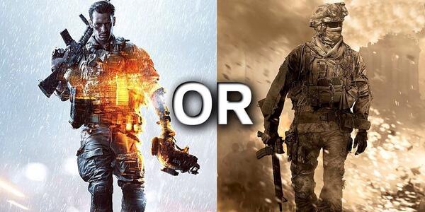 GoDCypherr's tweet image. Favorite for Battlefield, Retweet for Call of Duty