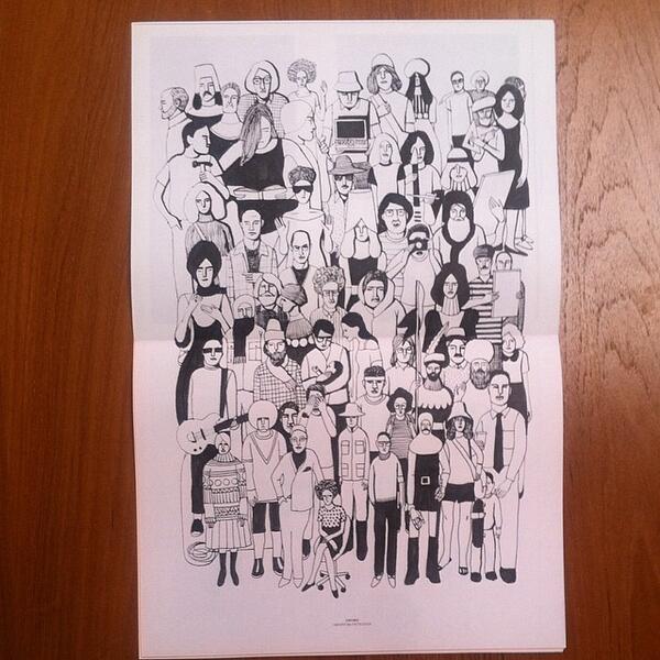 HybridDesignSF's tweet image. Artist Geoff McFetridge is featured in #MohawkMaker #4 #hdsf