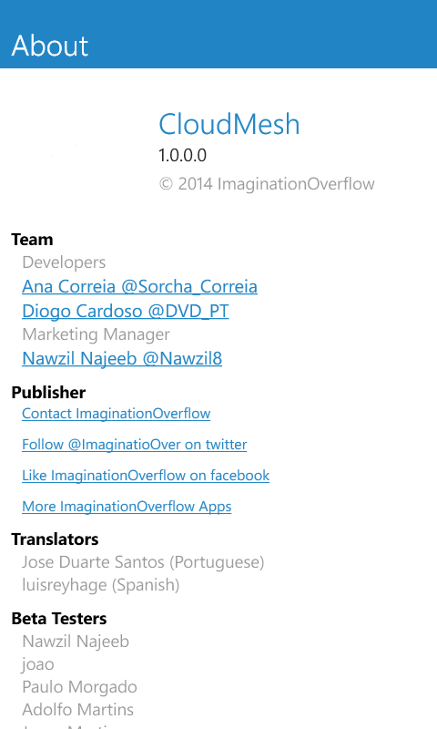 NawzilX's tweet image. #CloudMesh app for #WindowsPhone8.1 is now available in the Windows Phone Store! 
@CloudMeshApp by @ImaginationOver.