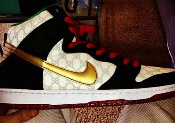 Sneaker News on Twitter: "Nike SB Dunk High "Gucci" collab from Black Sheep  http://t.co/qhUh3uaT0Q http://t.co/BoqbgeFI8W" / Twitter